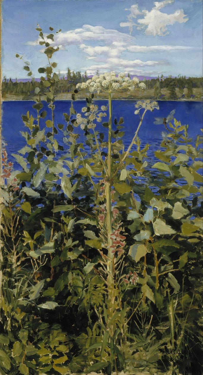 Divoká Angelika od Akseli Gallen-Kallela