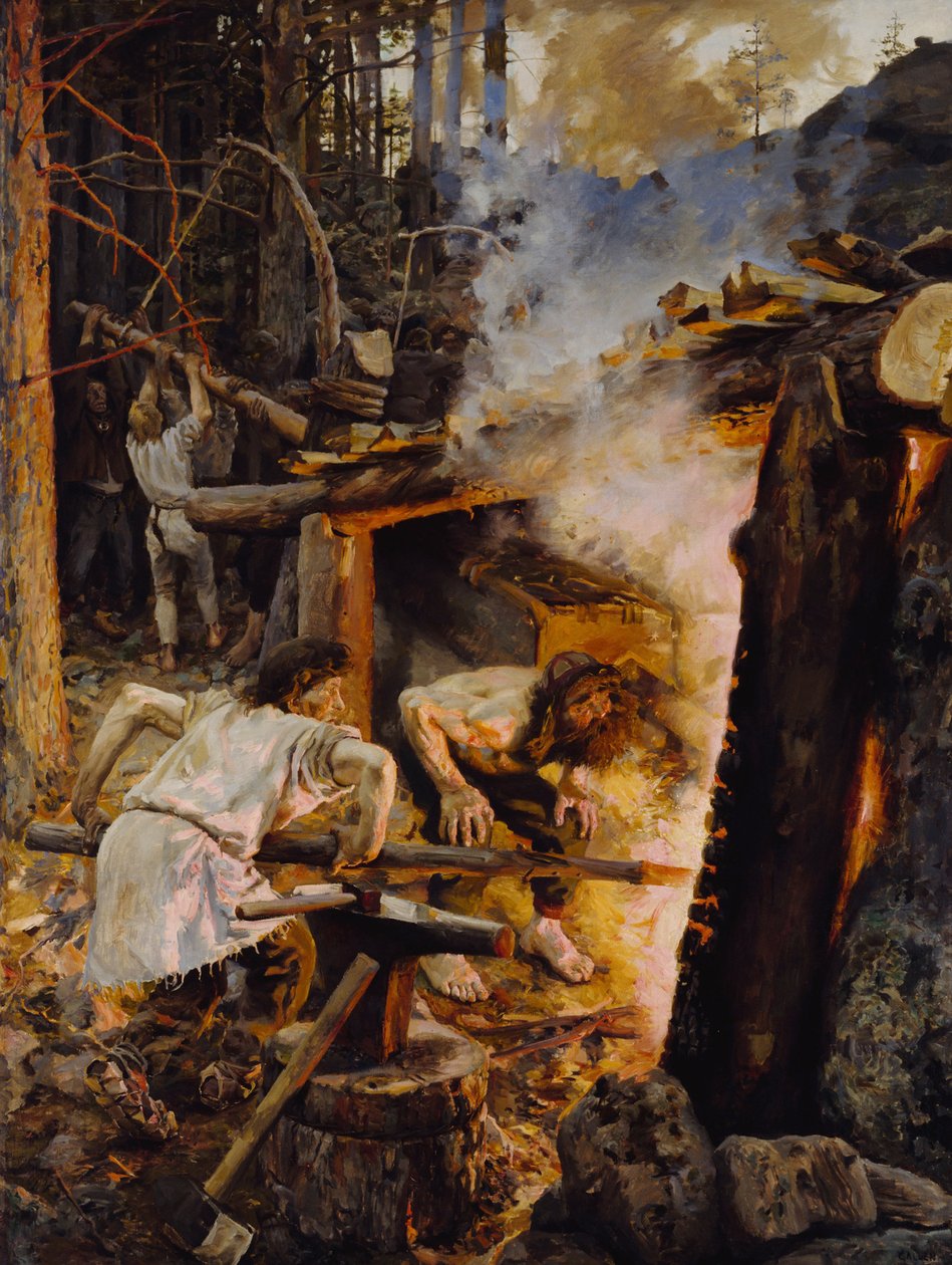 The Forging of the Sampo, 1893 od Akseli Gallen Kallela