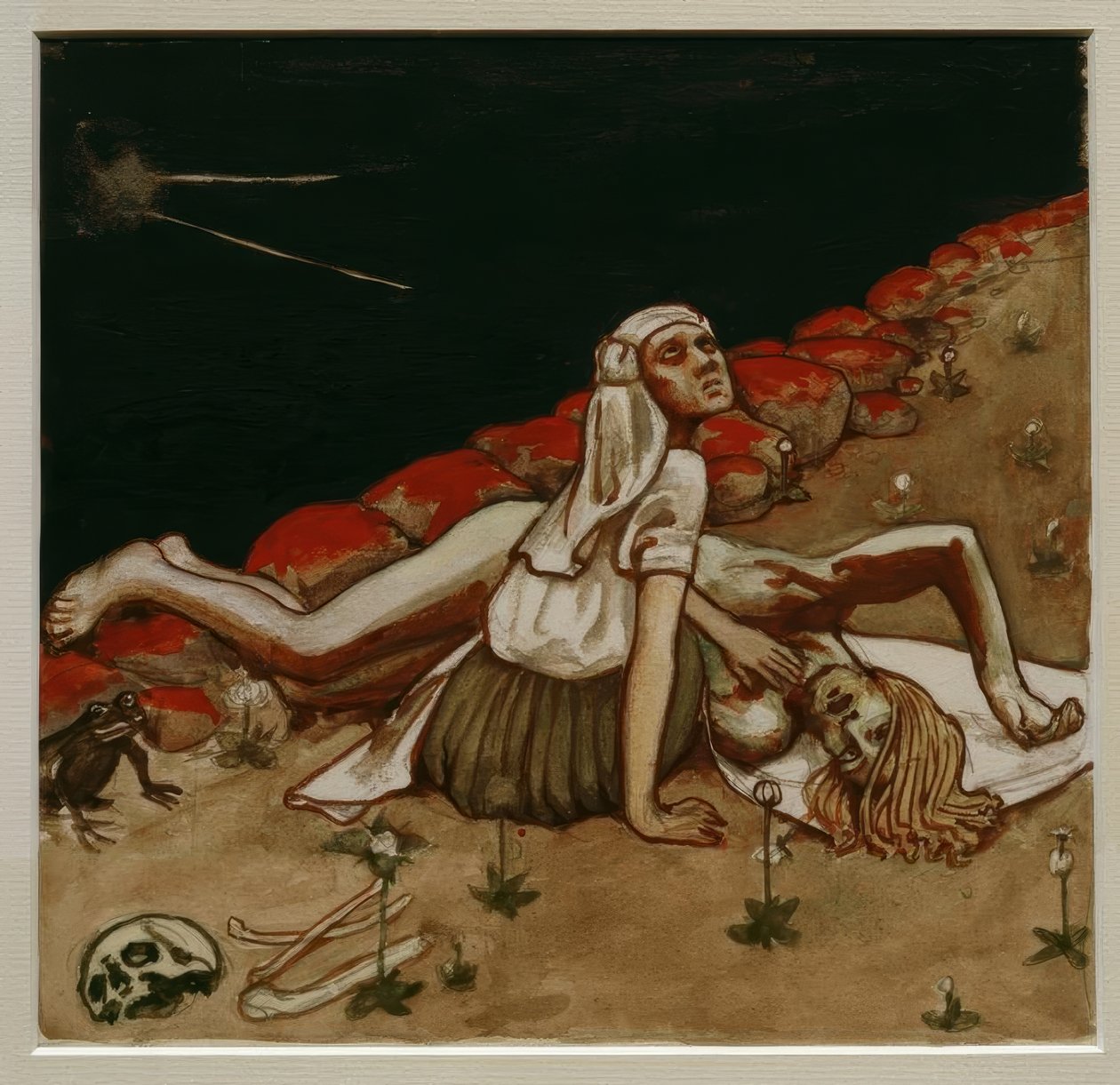 A.Gallen-Kallela, Lemminkäinens Mutter od Akseli Valdemar Gallen Kallela