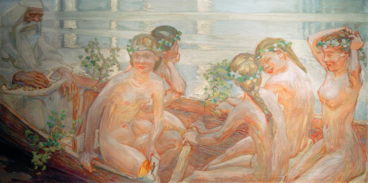 A.Gallen-Kallela, Väinämöinens Reise od Akseli Valdemar Gallen Kallela