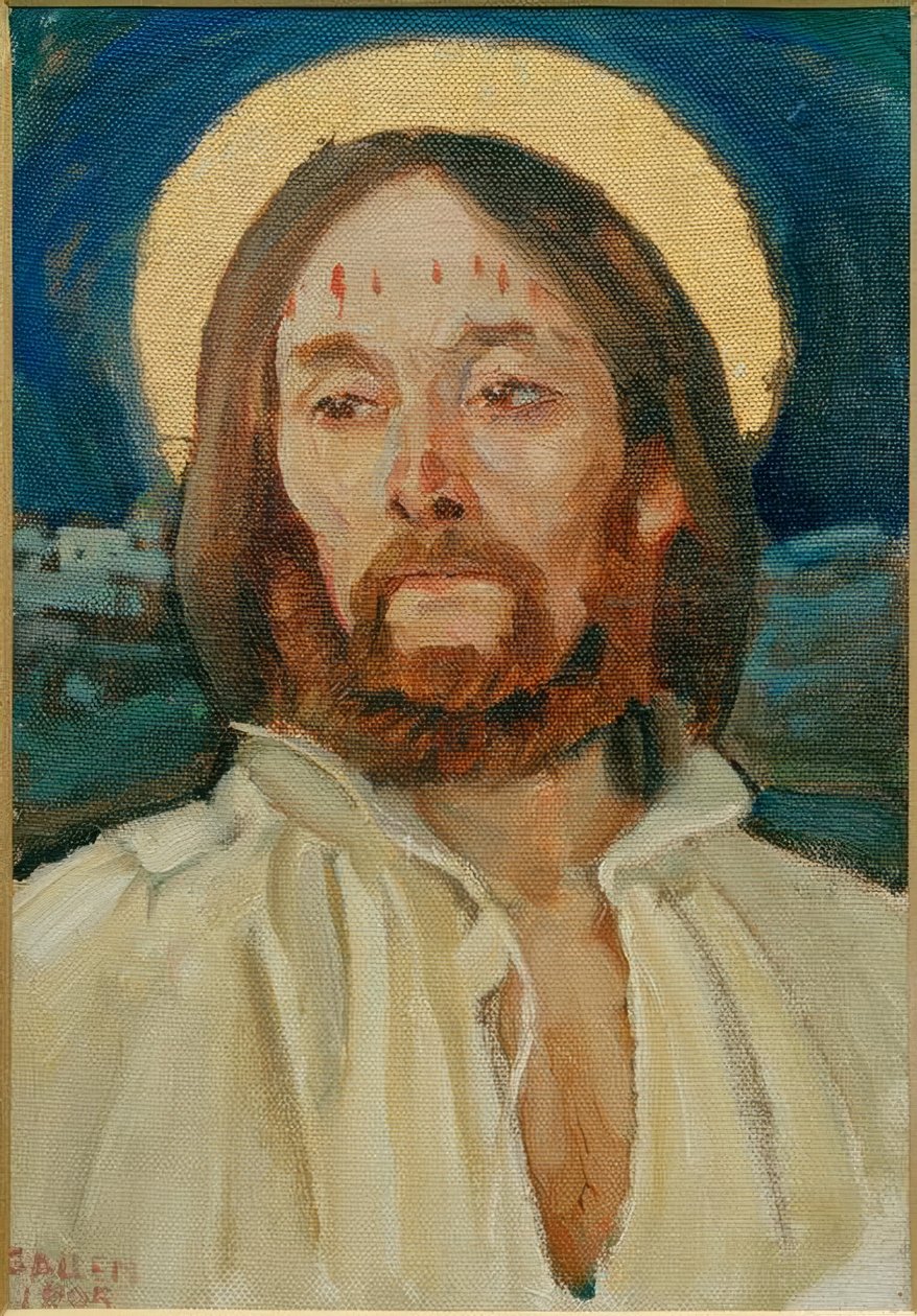 Christuskopf od Akseli Valdemar Gallen Kallela