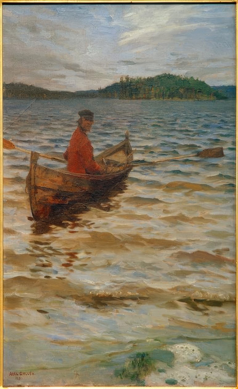 Veslař od Akseli Valdemar Gallen Kallela