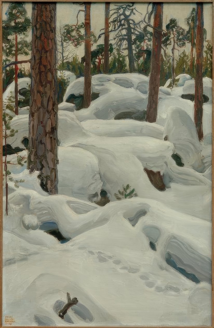 Rysí doupě od Akseli Valdemar Gallen Kallela