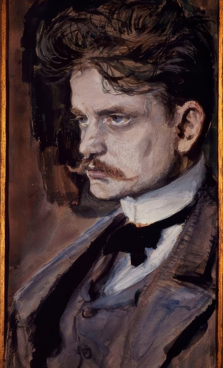 Jean Sibelius / v. Gallen-Kallela od Akseli Valdemar Gallen Kallela
