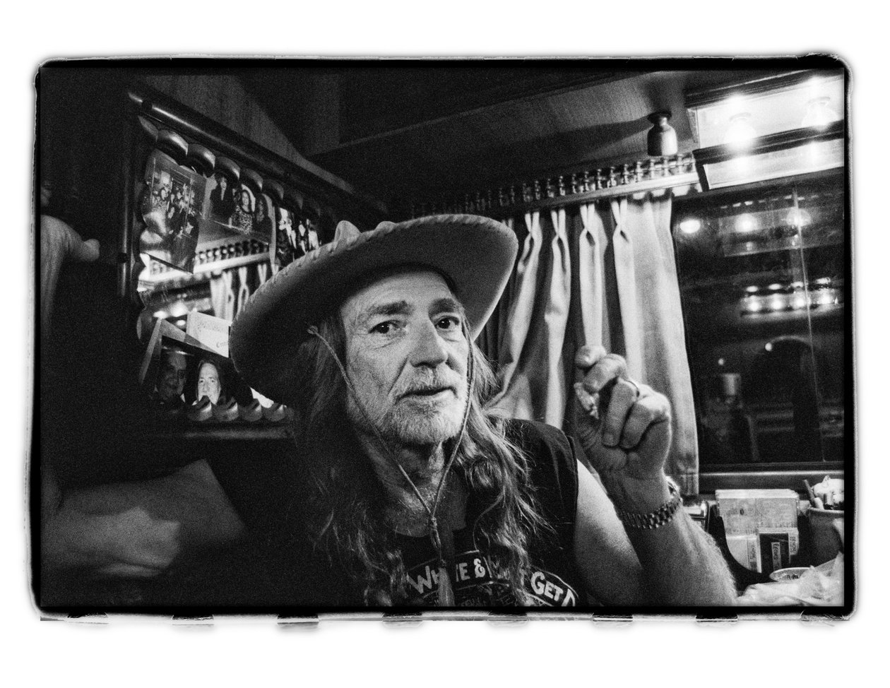 Willie Nelson - Austin, Texas, 2007 (foto) od Alan Messer