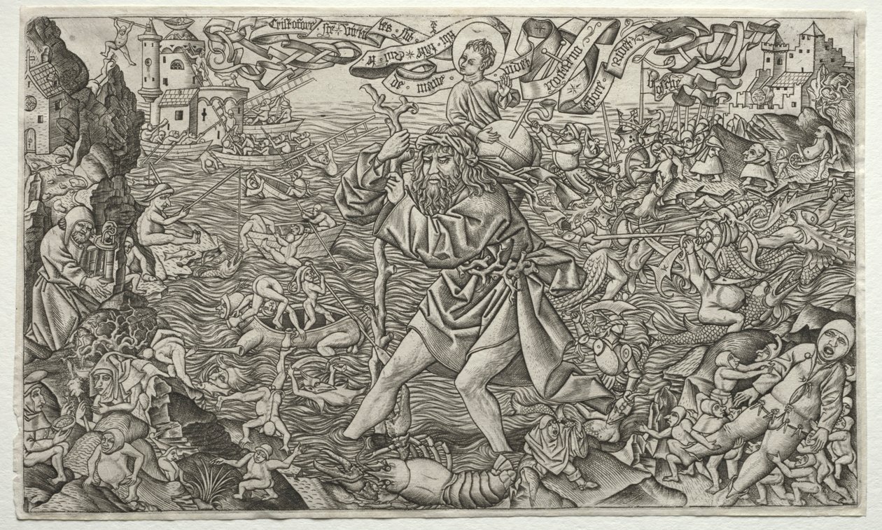 Svatý Kryštof, 1478-1506. od Alart du Hameel