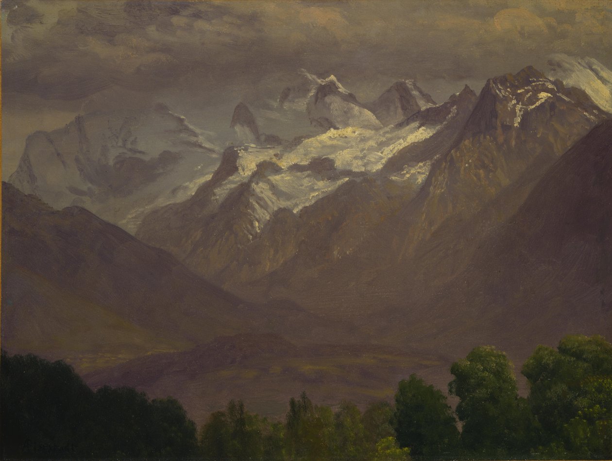 Ve Vysokých horách od Albert Bierstadt