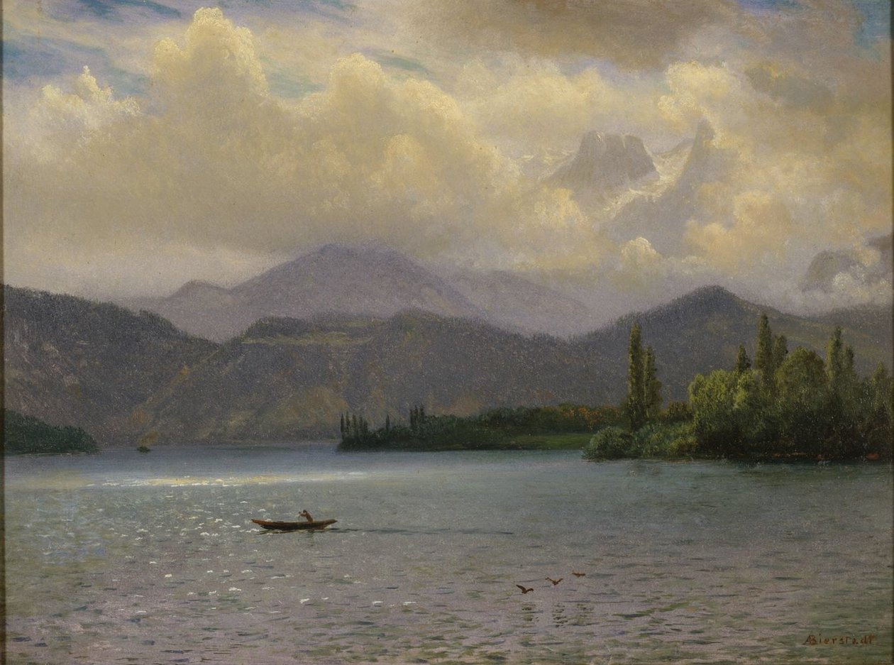 Lake Tahoe od Albert Bierstadt