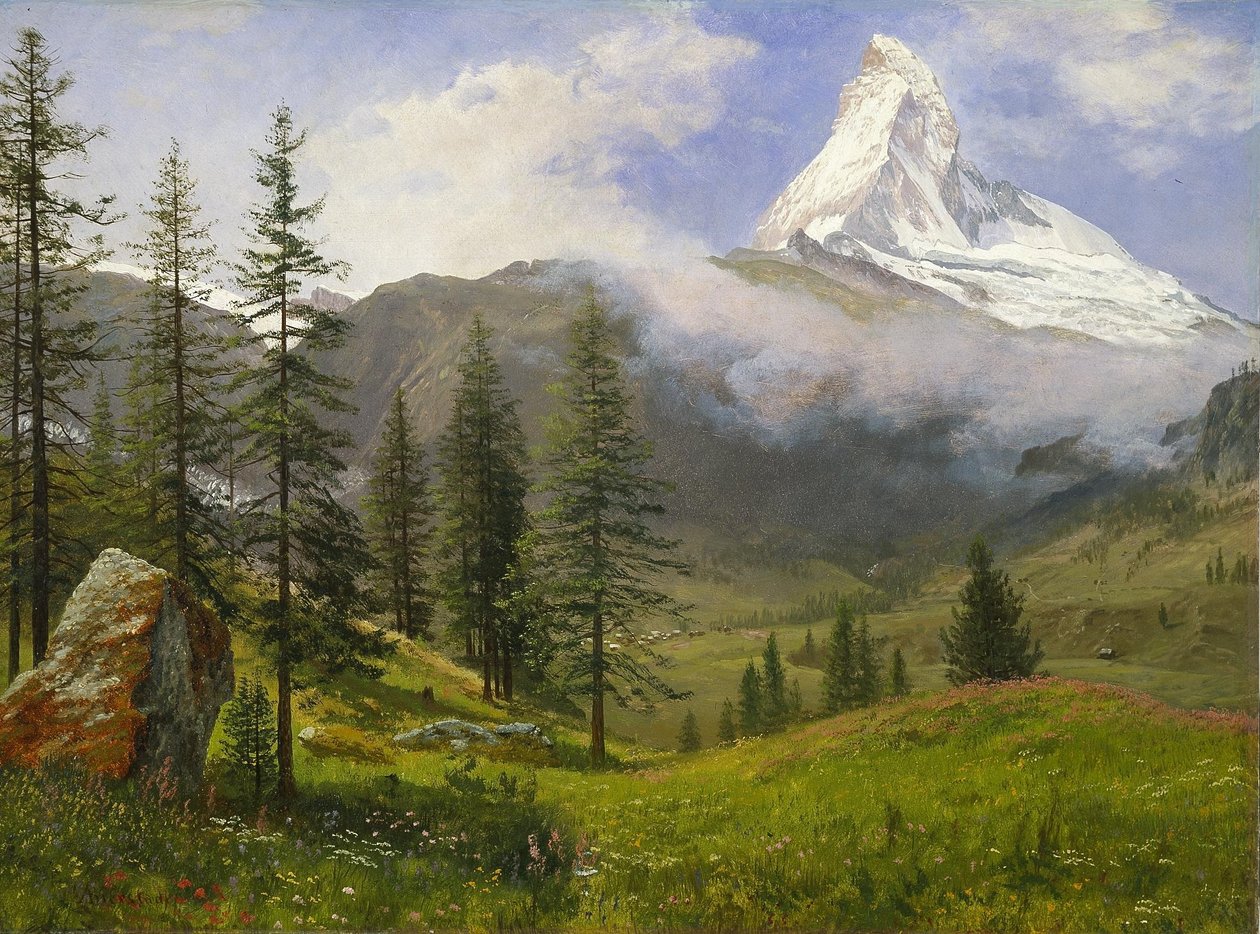 Matterhorn od Albert Bierstadt