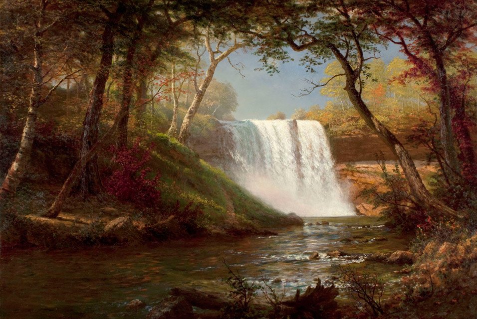 Minnehaha Falls od Albert Bierstadt