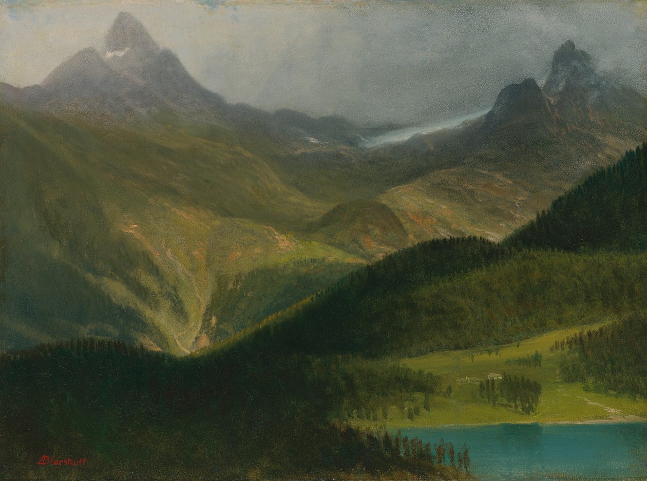 Horská krajina od Albert Bierstadt