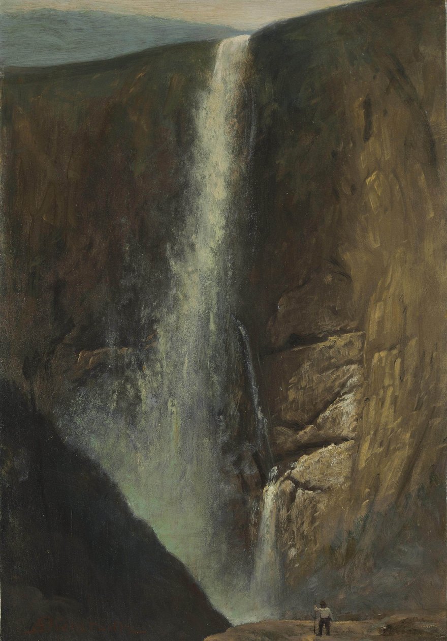 The Falls od Albert Bierstadt