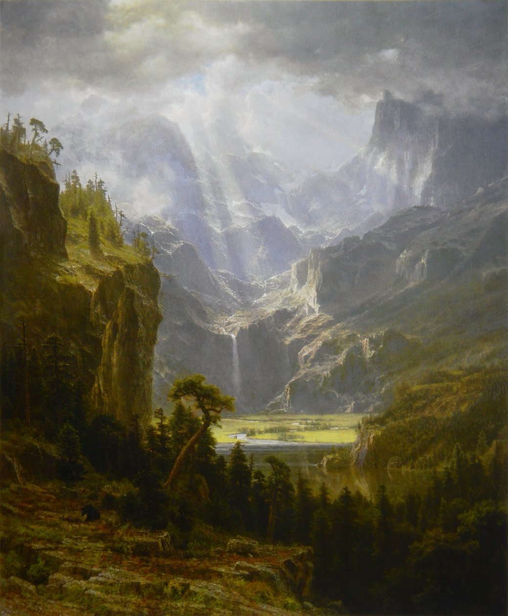Skalnaté hory od Albert Bierstadt