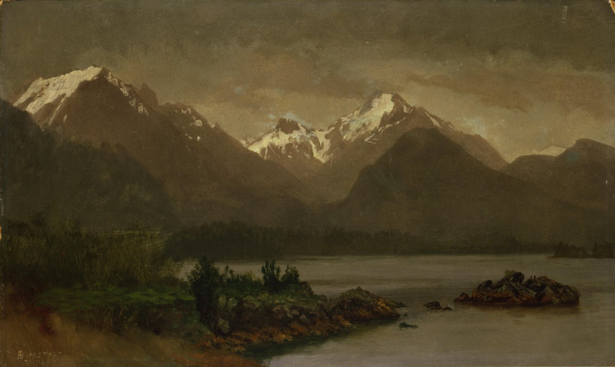 Nepojmenovaná od Albert Bierstadt