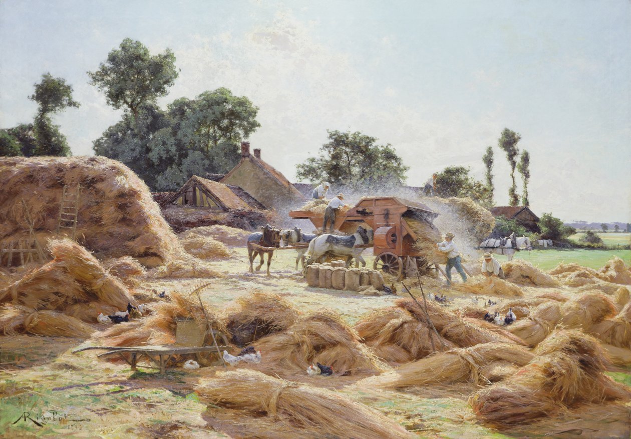 Mlátička (Loiret) 1896 od Albert Rigolot