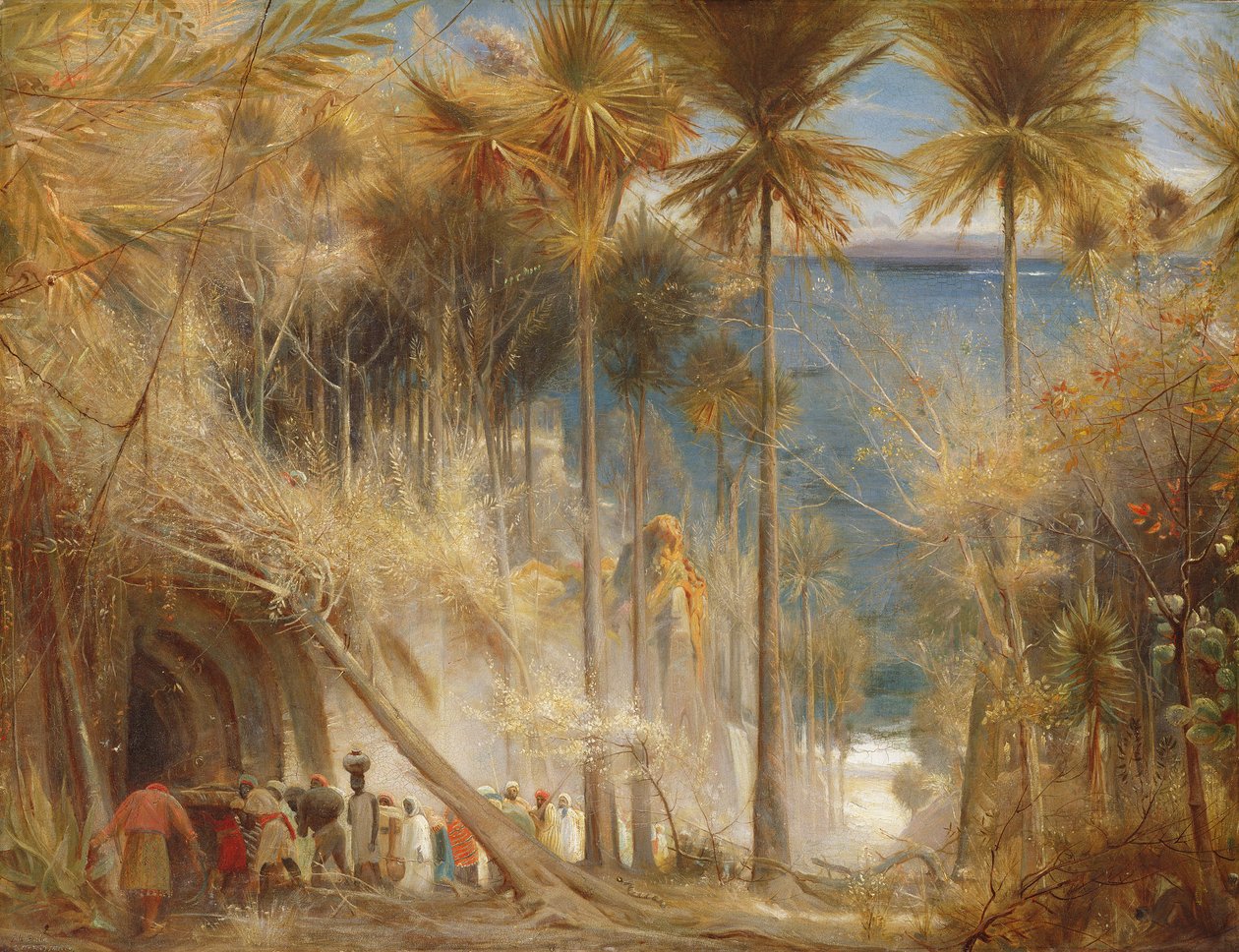 Ali Baba a čtyřicet zlodějů od Albert Goodwin