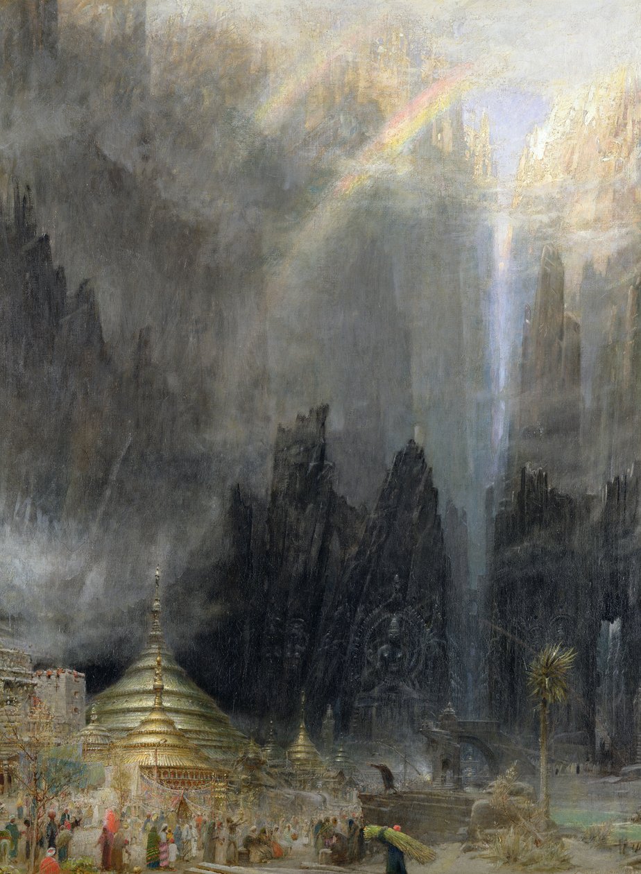 Pod střechou světa, 1897 od Albert Goodwin