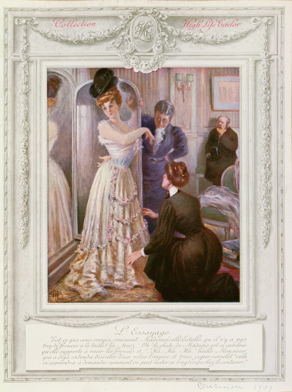 Švadlen, 1901 od Albert Guillaume