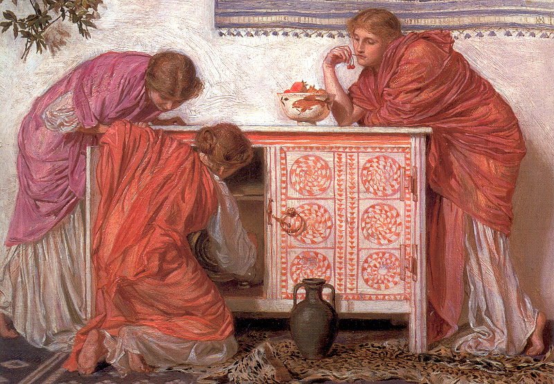 Granátová jablka od Albert Joseph Moore