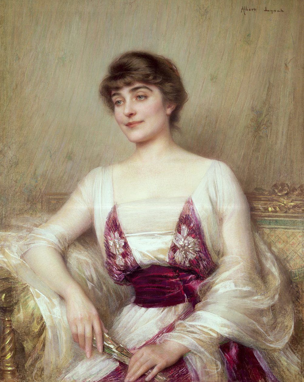 Portrét hraběnky od Albert Lynch
