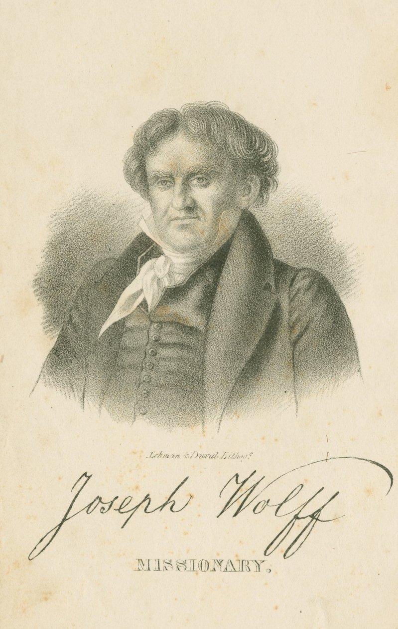 Joseph Wolff, misionář, 1835 od Albert Newsam