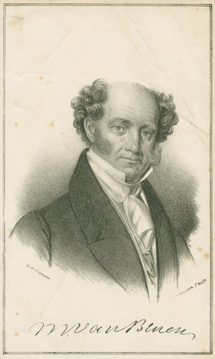 Martin Van Buren, 1840 od Albert Newsam