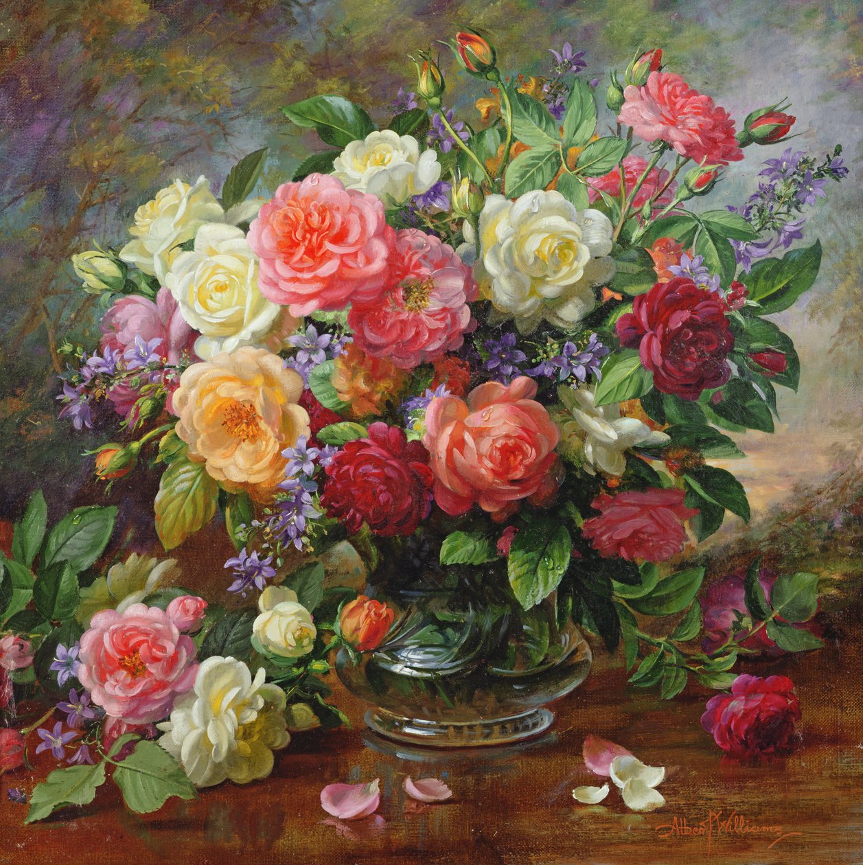 Růže - dokonalost léta od Albert Williams
