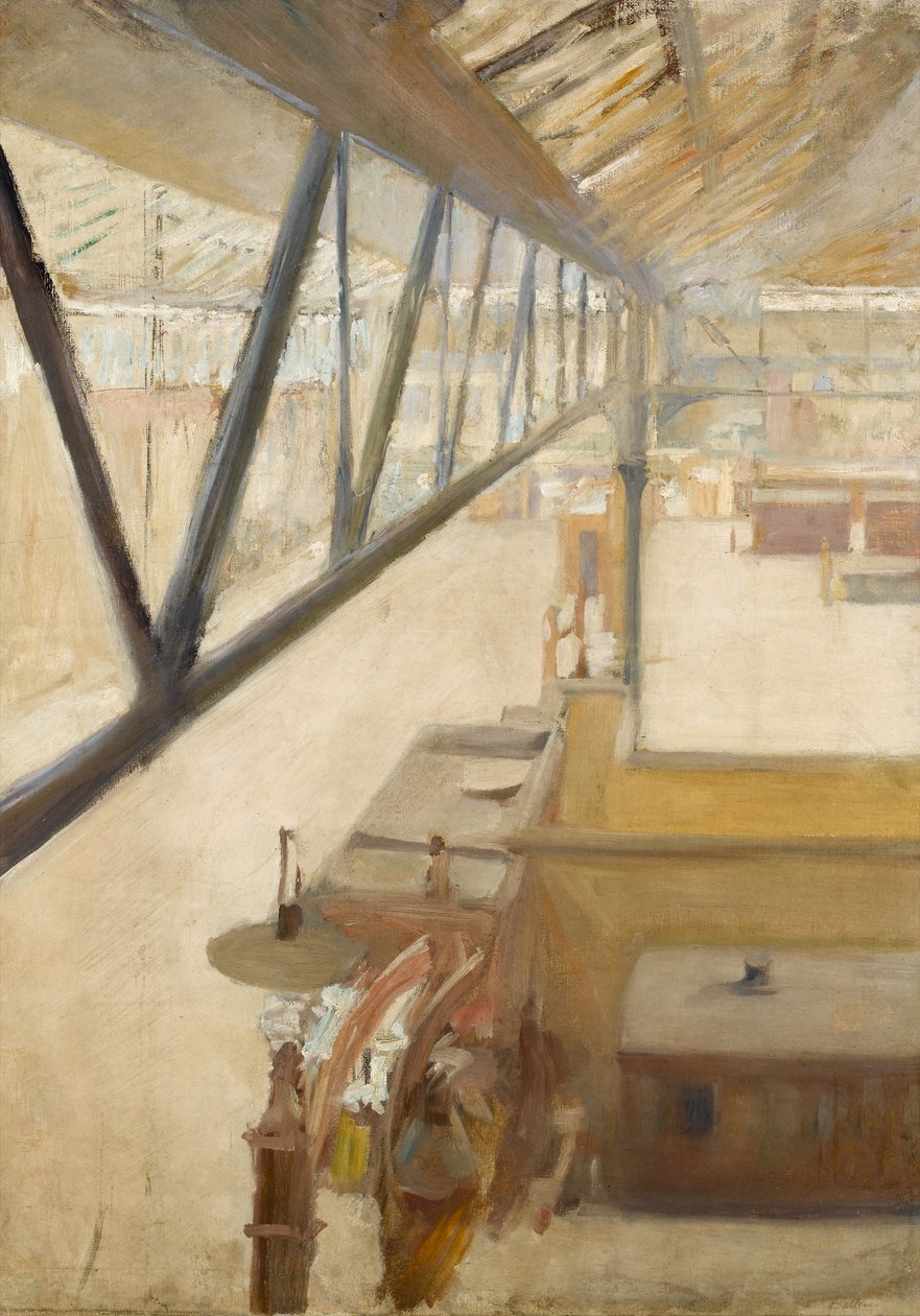 Nádraží Charing Cross, kolem roku 1885 od Albert de Belleroche