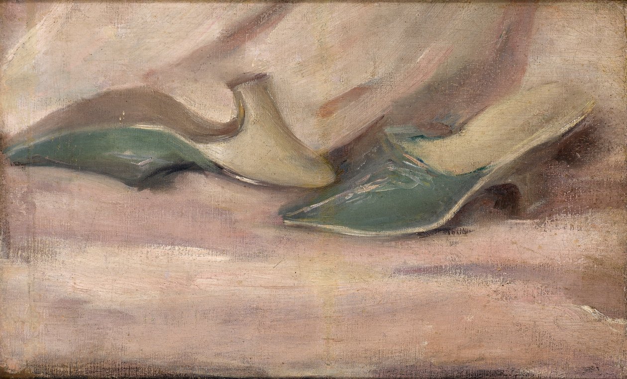 Vyřazené pantofle, kolem roku 1890 od Albert de Belleroche