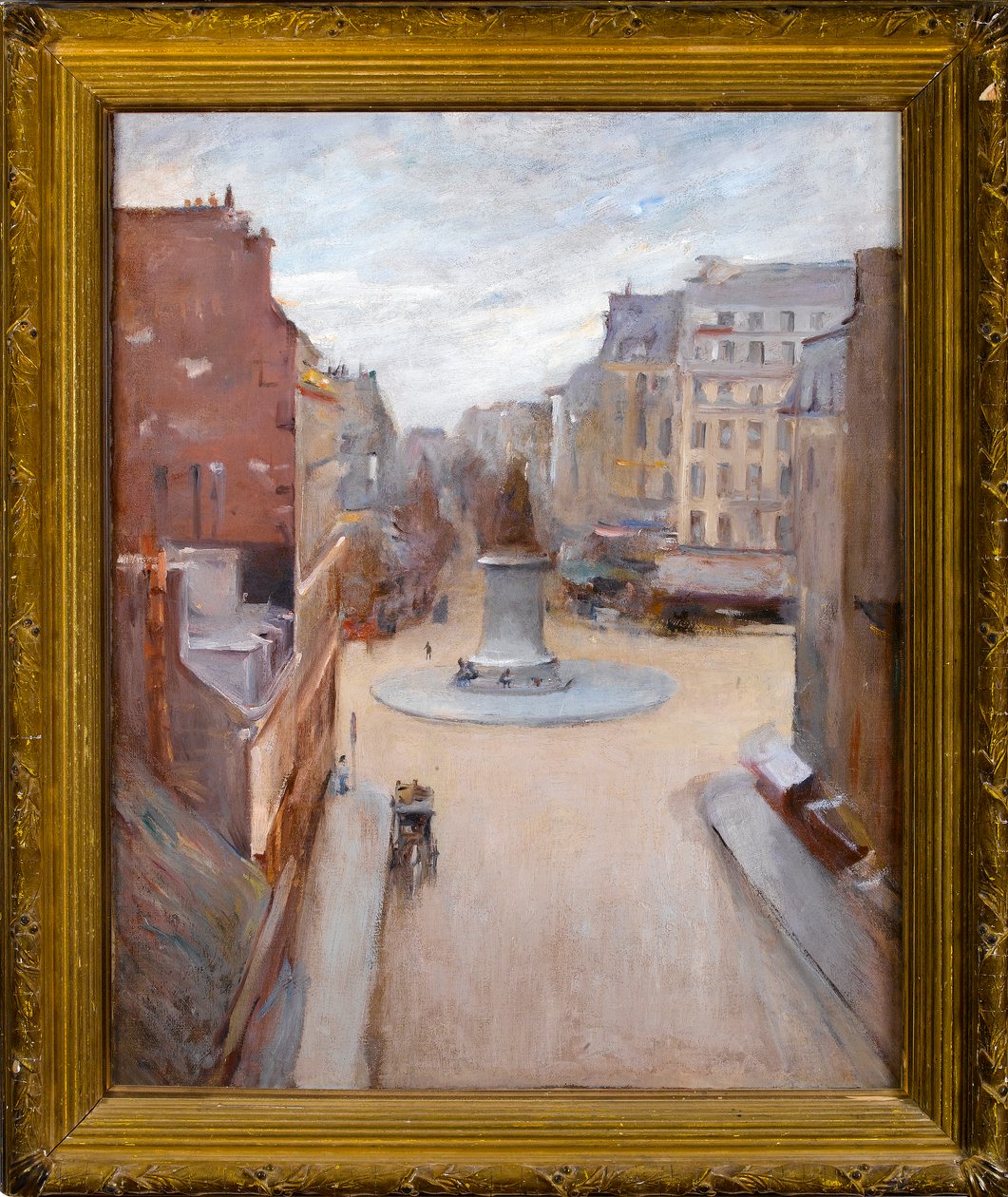 Place de Clichy, kolem roku 1880 od Albert de Belleroche