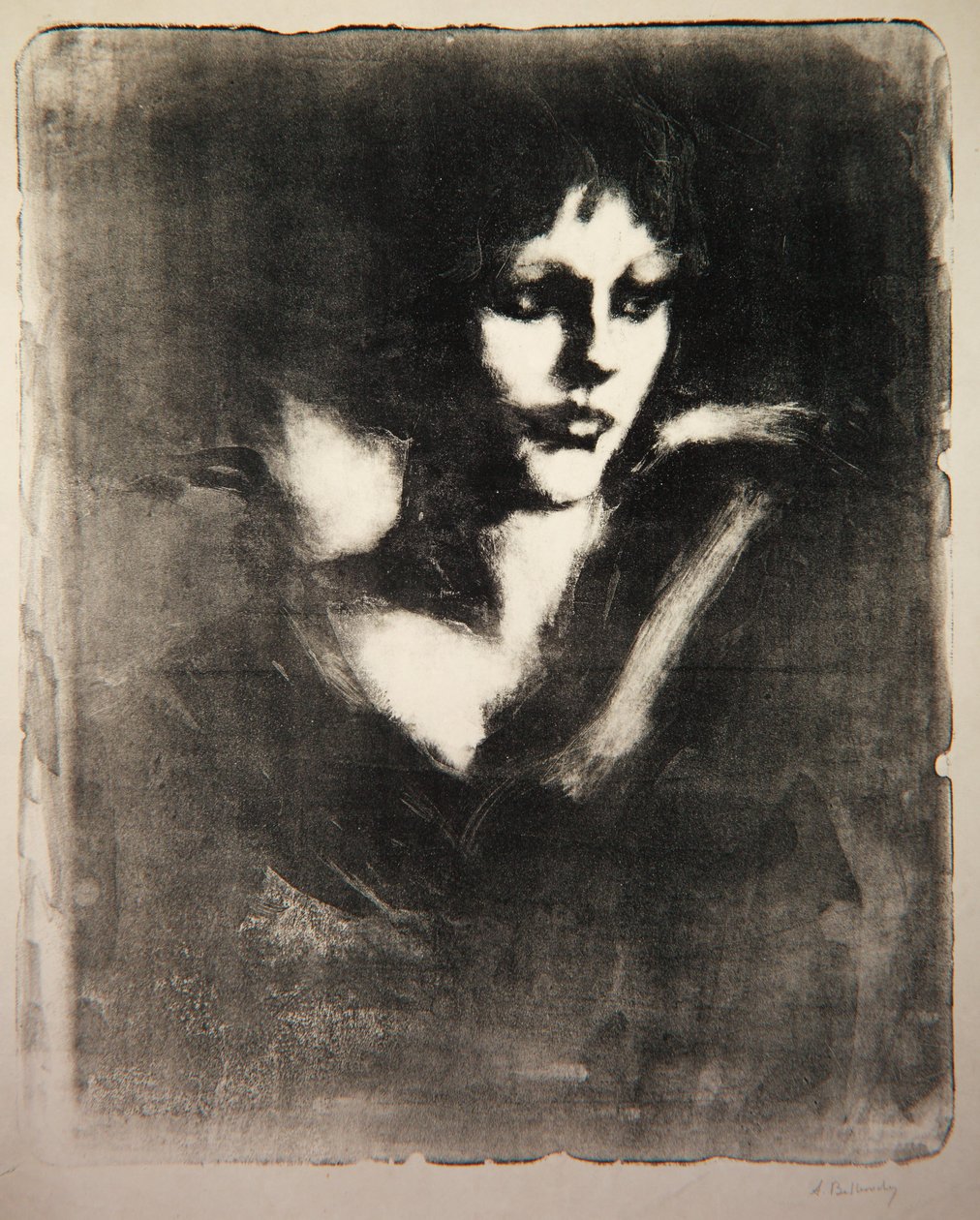 Rosa, 1917 od Albert de Belleroche