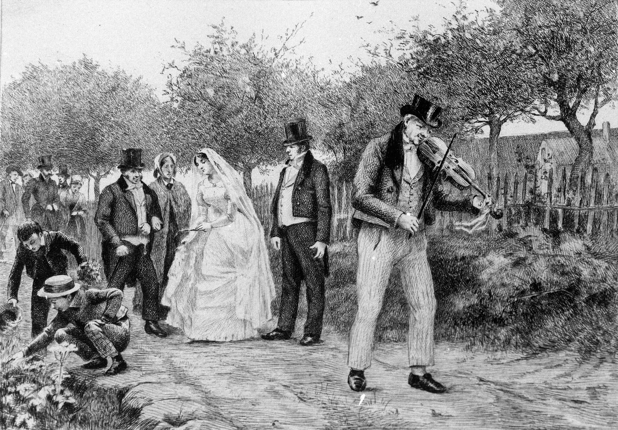 Ilustrace románu „Madame Bovary“ od Gustava Flauberta (1821-1880). Ilustrace Albert Fourie (1854-1937). od Albert Auguste Fourie