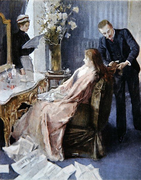 Domácí kadeřnictví od Albert (after) Lynch