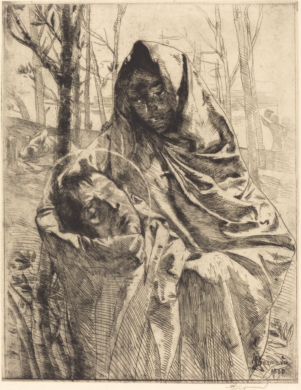 A Martyr od Albert Besnard