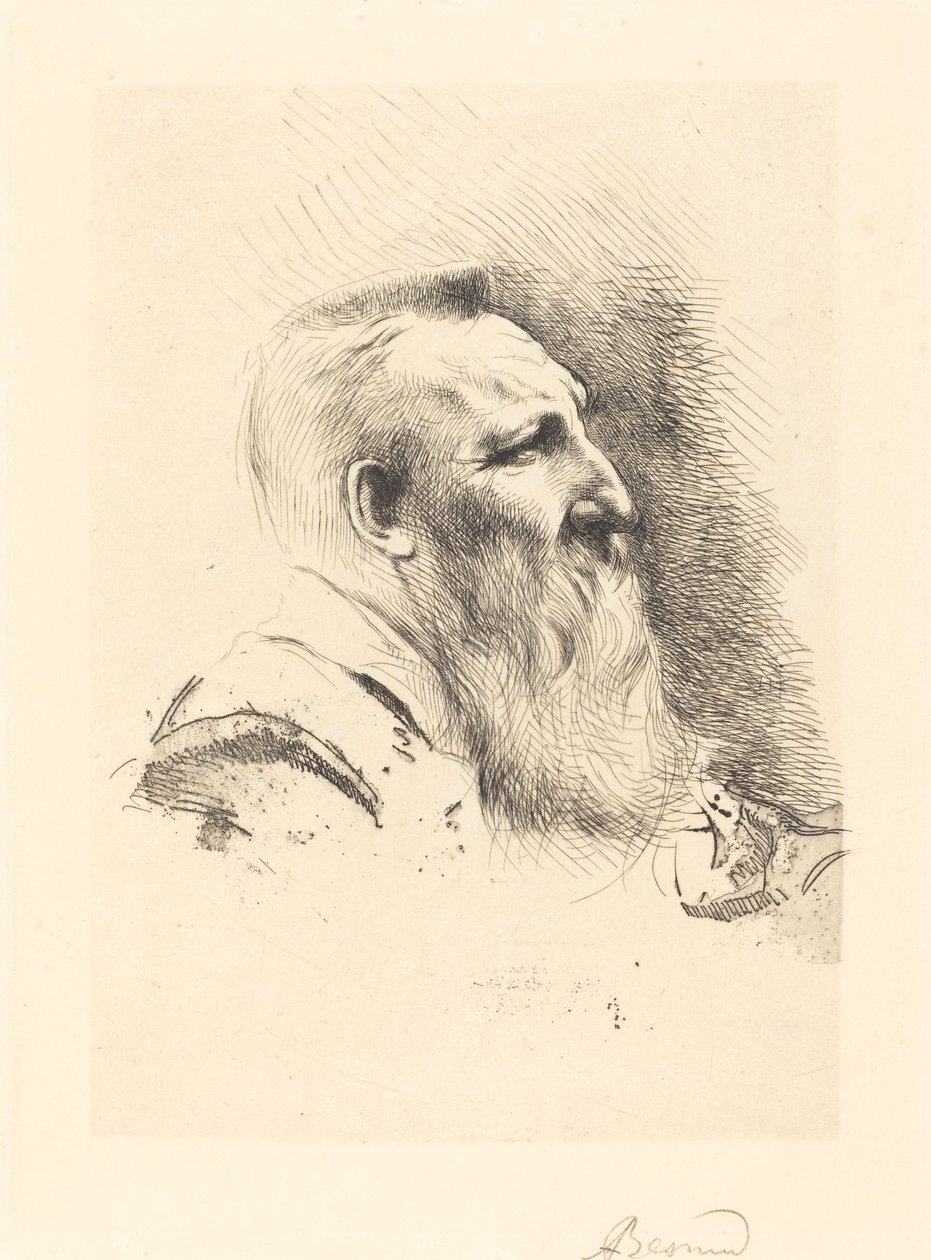 Auguste Rodin od Albert Besnard