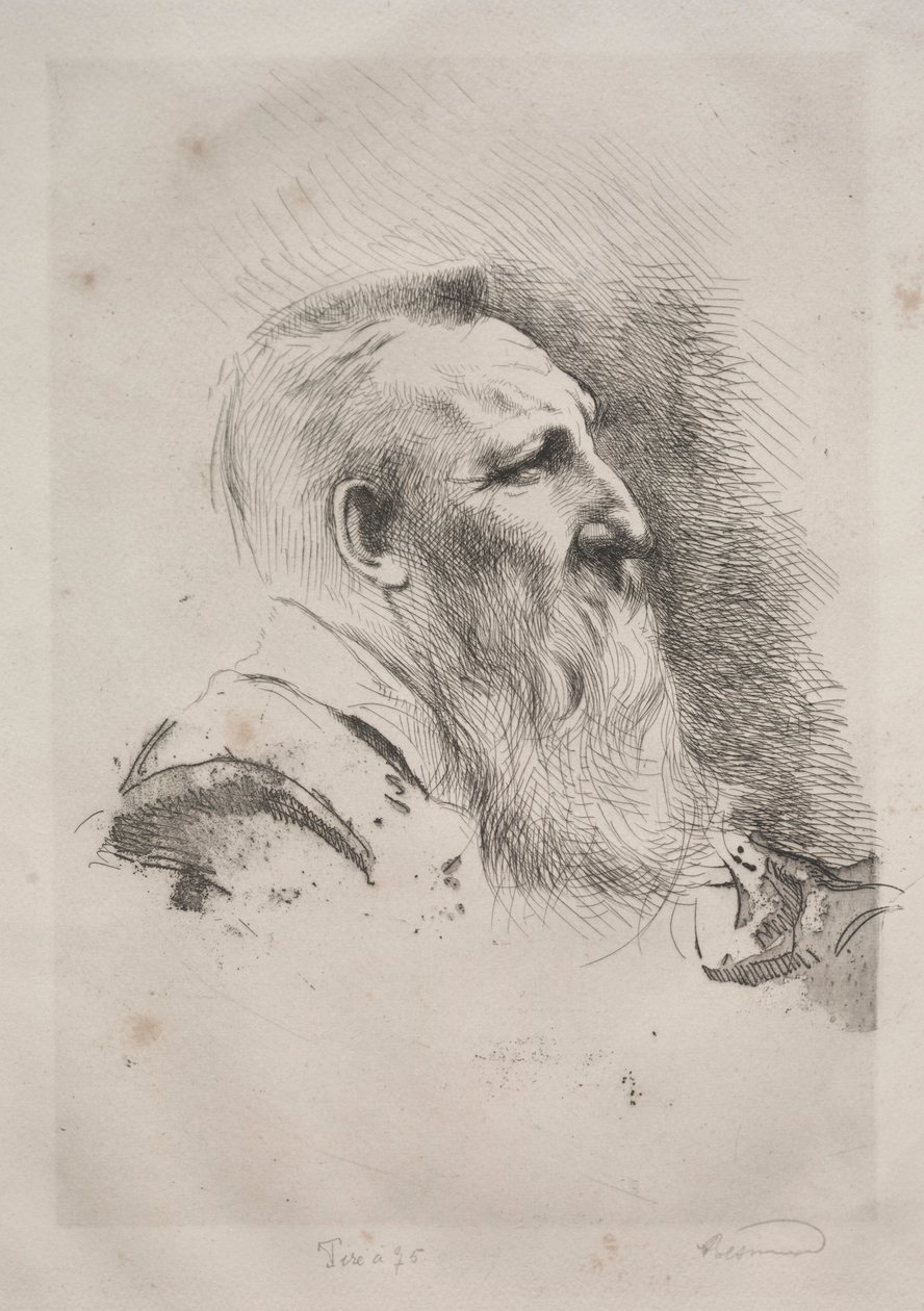 Auguste Rodin, 1900. od Paul Albert Besnard