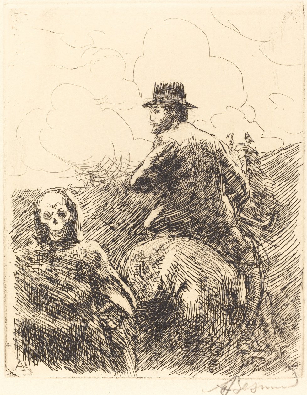 Nebezpečí přešlo (nebezpečí přešlo) od Albert Besnard