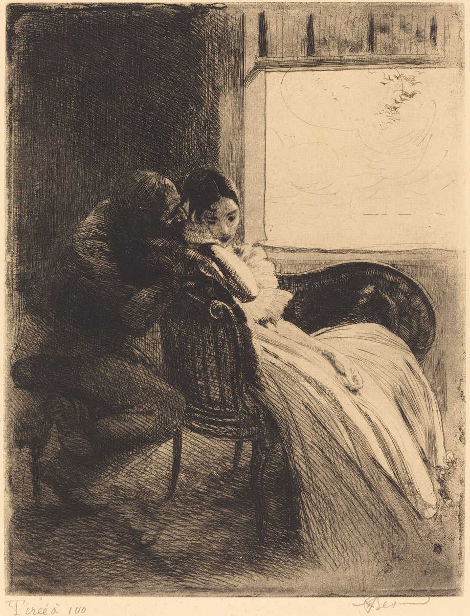 Flirtování od Albert Besnard