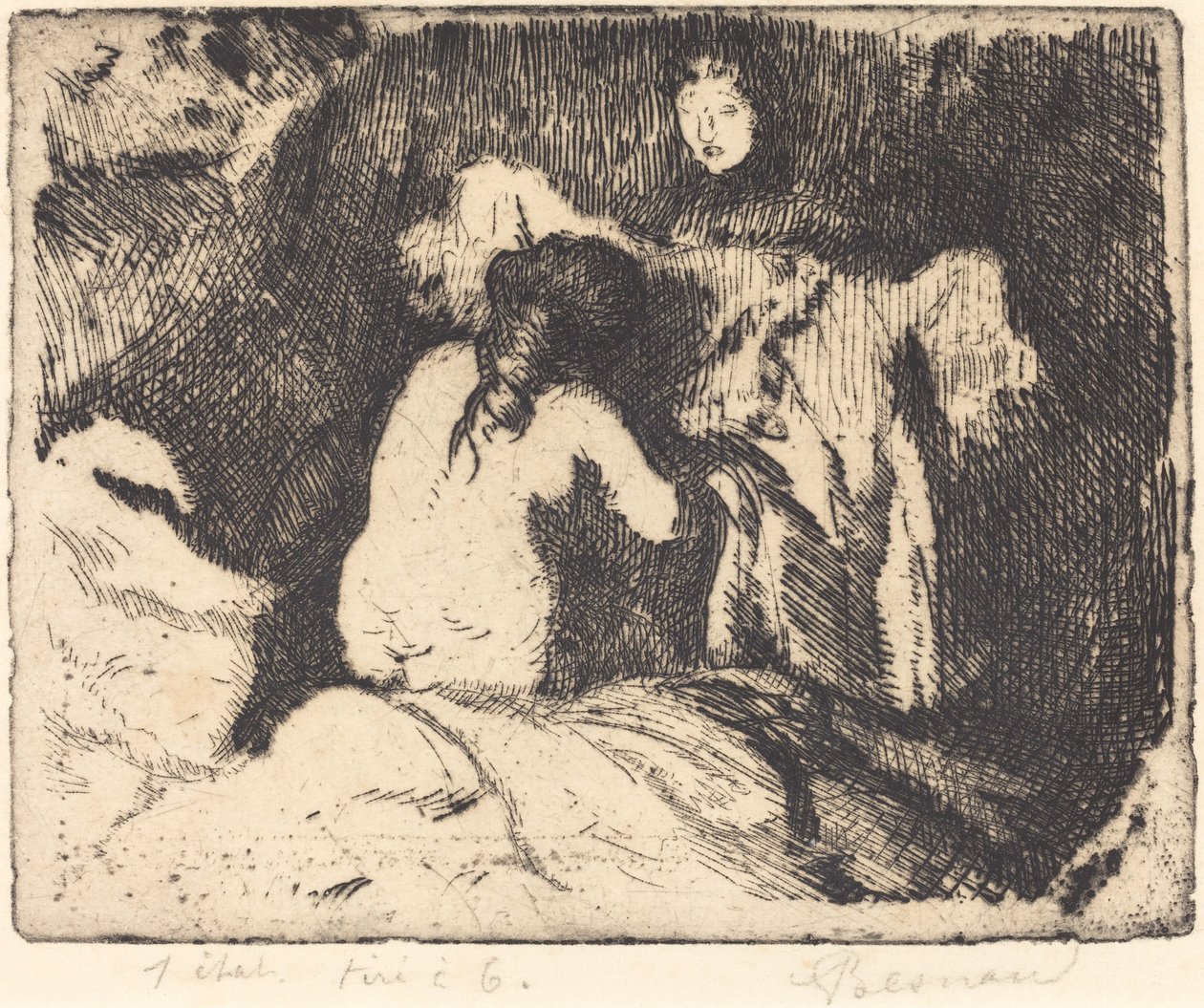 Vstávání (Le páka) od Albert Besnard
