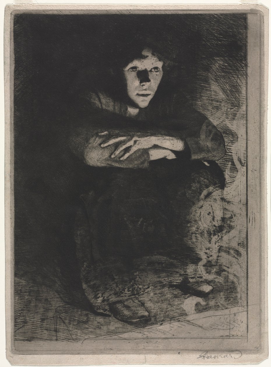 V popelu, 1887. od Paul Albert Besnard