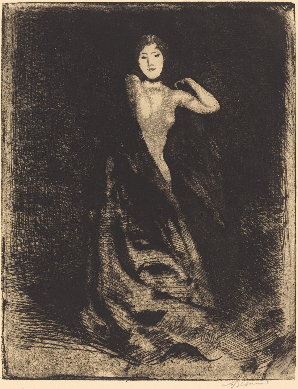 Žena (frontispice) od Albert Besnard
