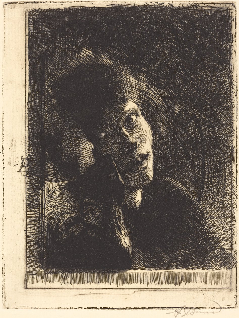 Šikmá múza od Albert Besnard