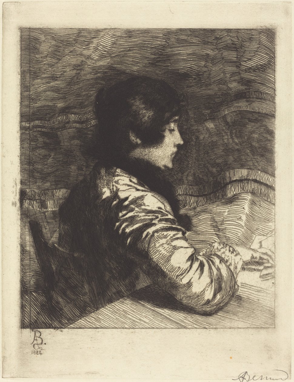 Madame Besnardová od Albert Besnard