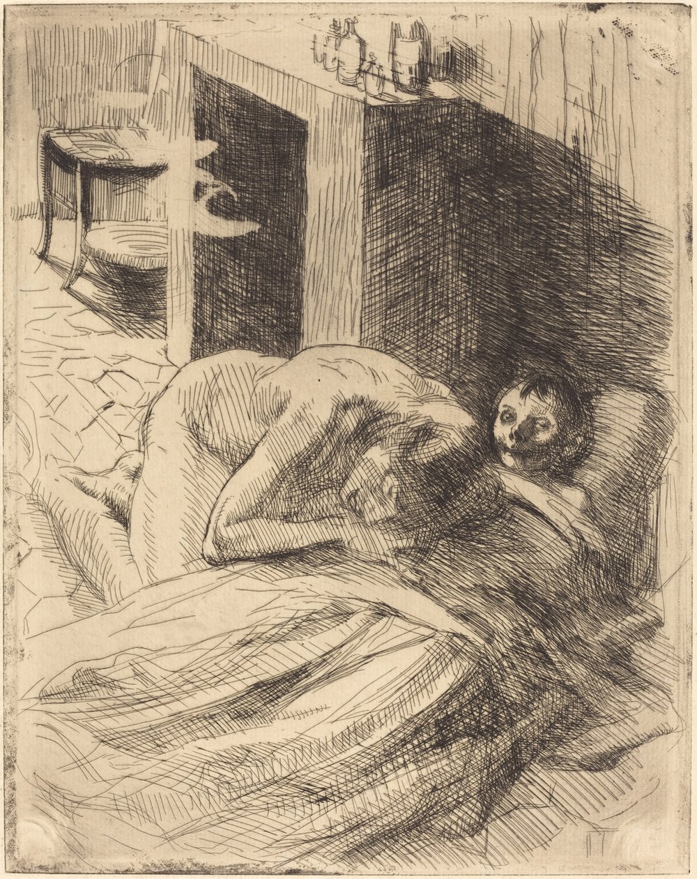 Misery (The Misery) od Albert Besnard