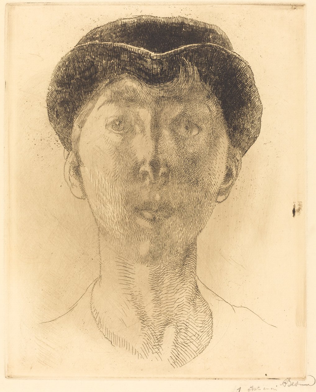 Belgická královna Alžběta od Albert Besnard