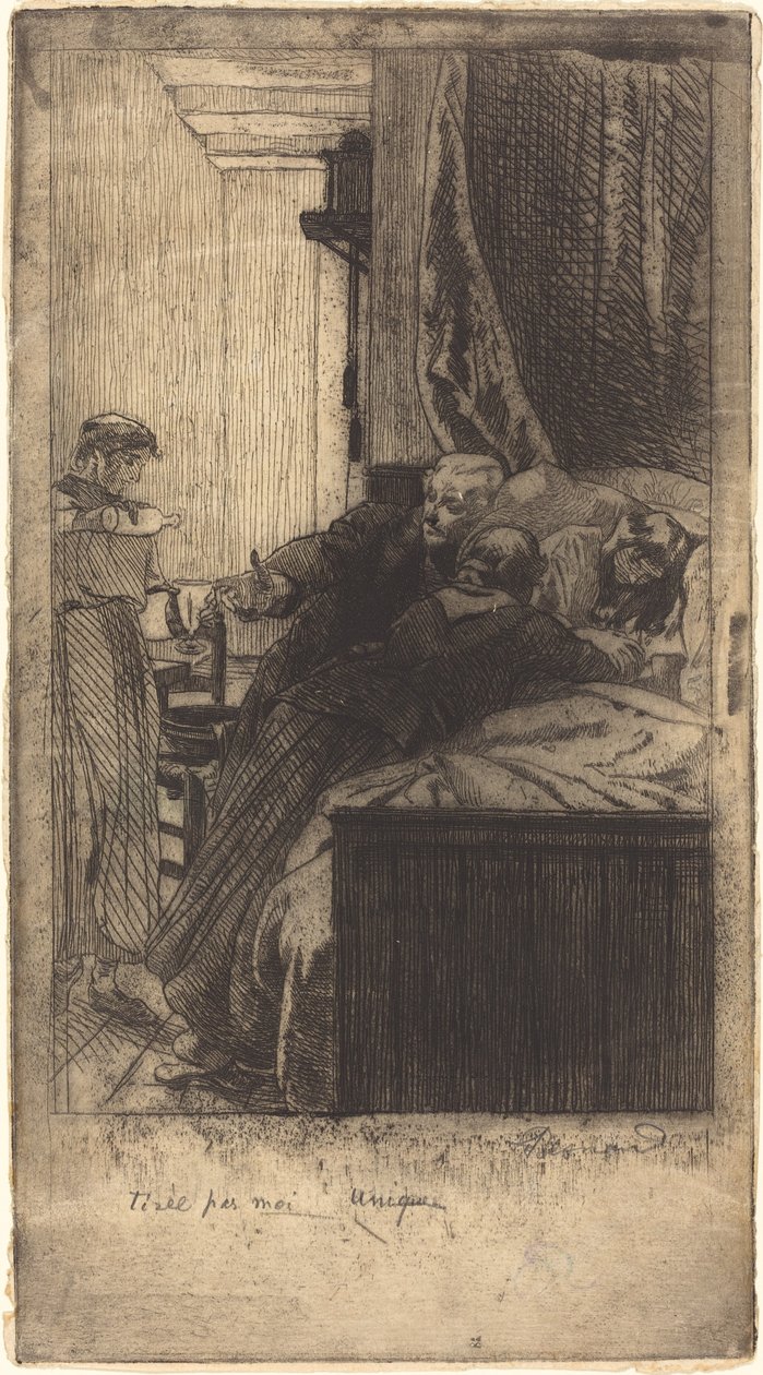 Nemoc od Albert Besnard