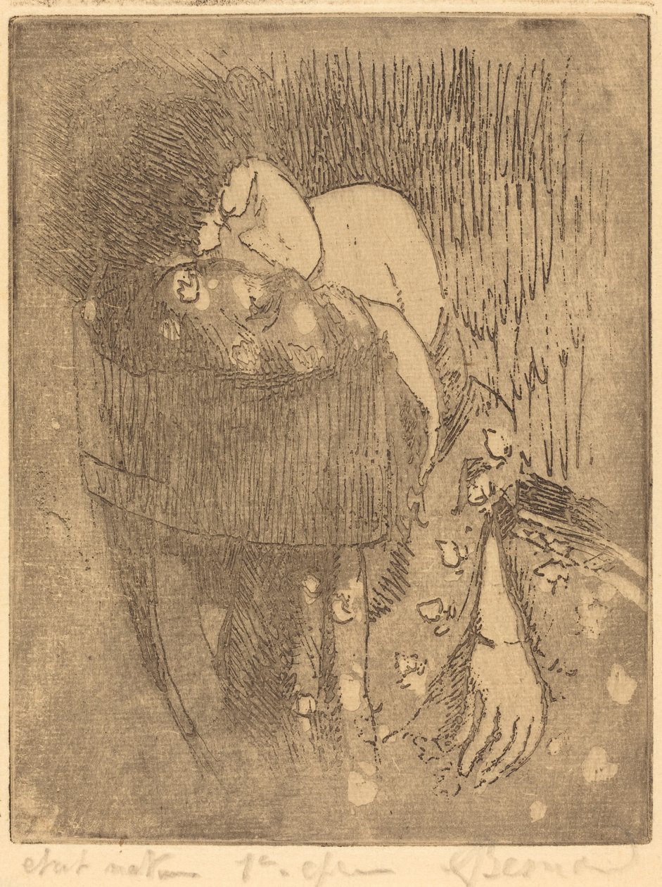 Smutek (Chagrin) od Albert Besnard