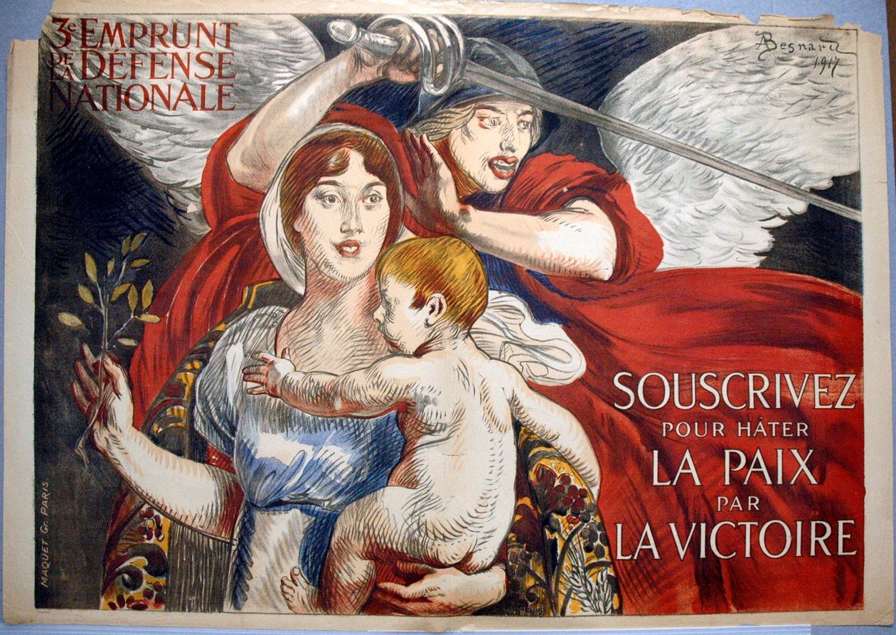 Předplatné za účelem urychlení míru skrze vítězství. od Albert Besnard