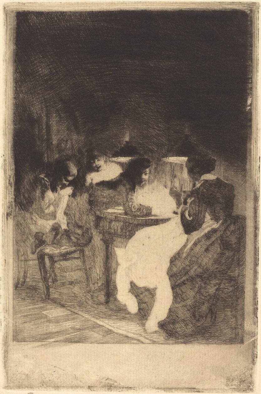 Dětství Pierra Clémenceaua od Albert Besnard