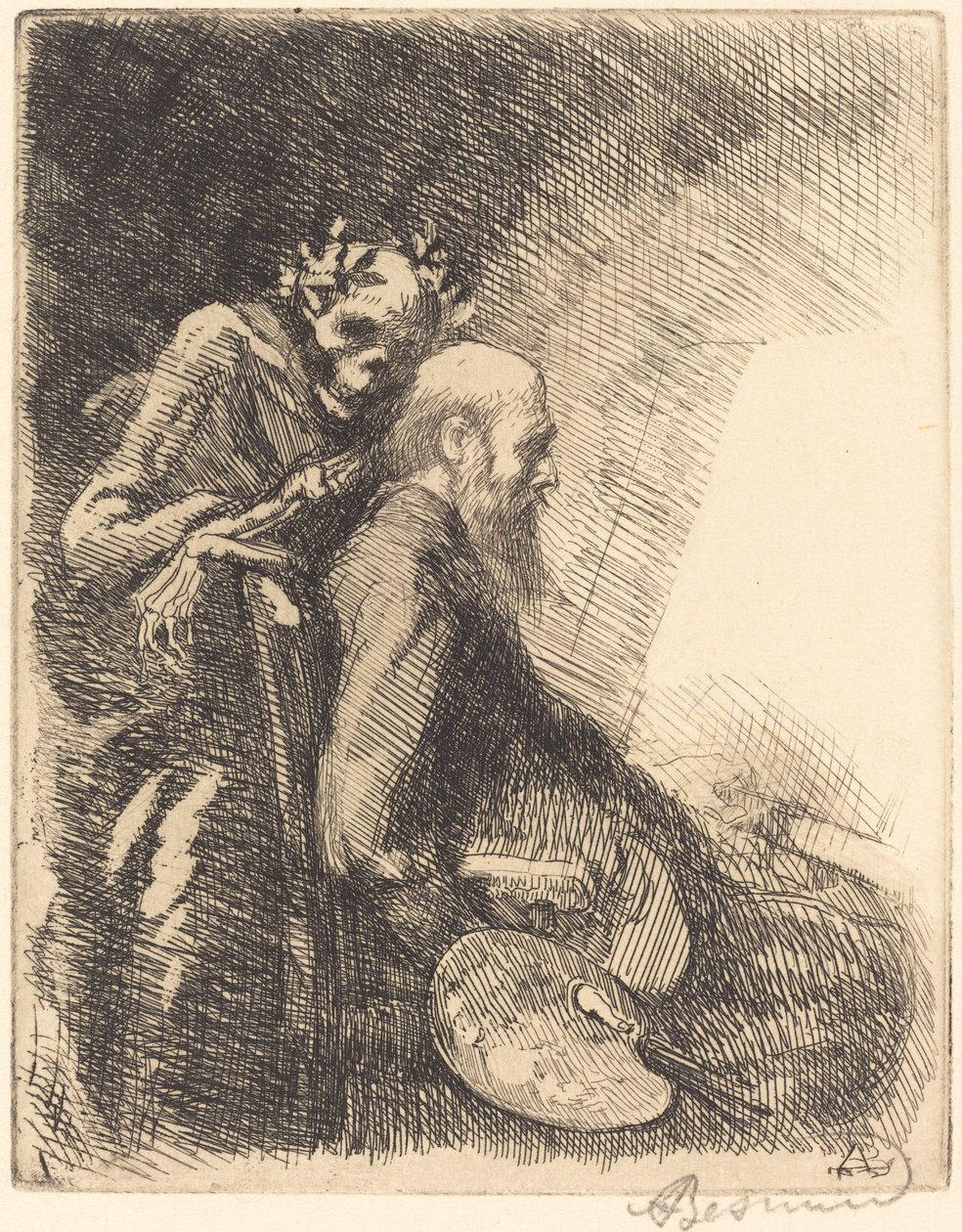 Příliš náročné (Exigeante) od Albert Besnard